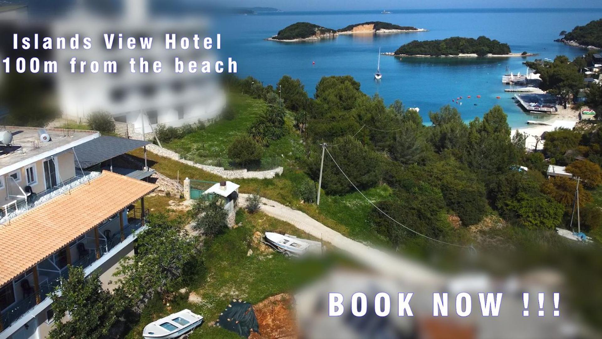Islands View Hotel Ksamil Exterior foto
